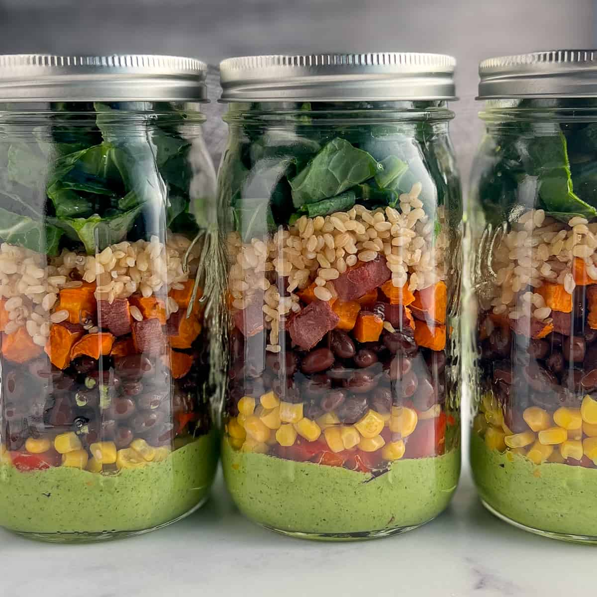 VEGAN  SALAD JAR Main Image